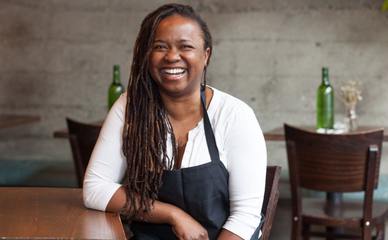Picture of Chef Makini Howell in Seattle from Plum Bistro