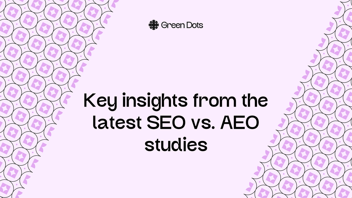 Are we optimising for the right engine? Insights from the latest SEO / AEO research