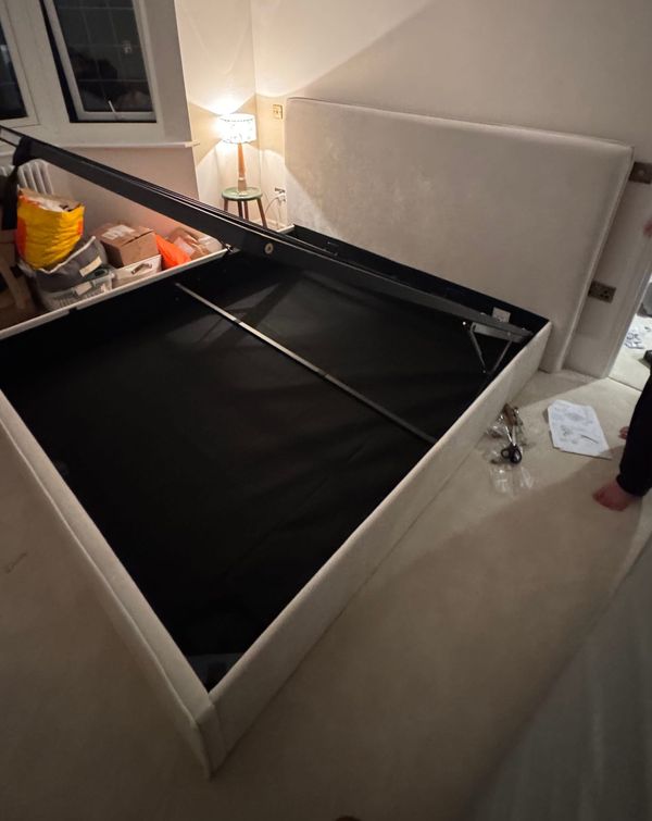 We’re upgrading to king size, who is DUSK, and is an ottoman the way to go?