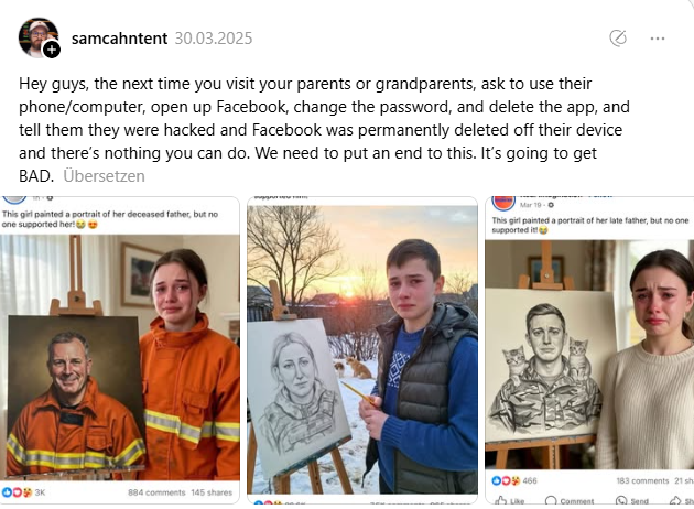 Nur noch Rentner auf Facebook