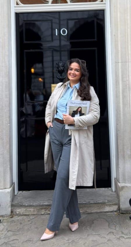 Olivia at No. 10: Representing Female Founders from the North East.