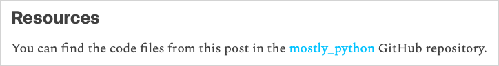 Screenshot of a header and one line of text.