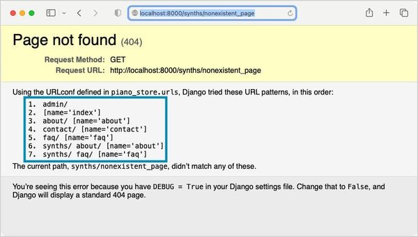 Does order matter in urls.py?