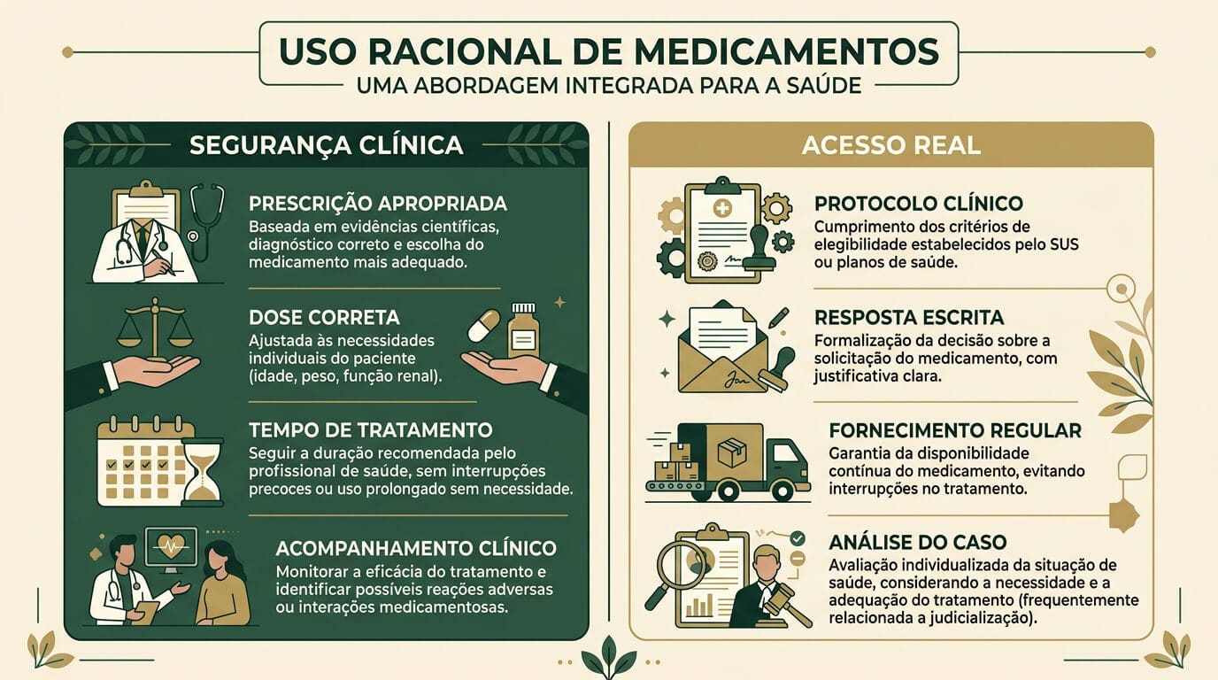 Checklist de documentos para análise de negativa de medicamento