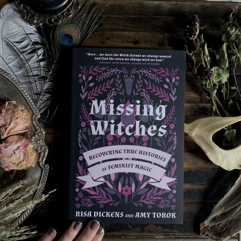 the missing witches book as photographed by ritval craft