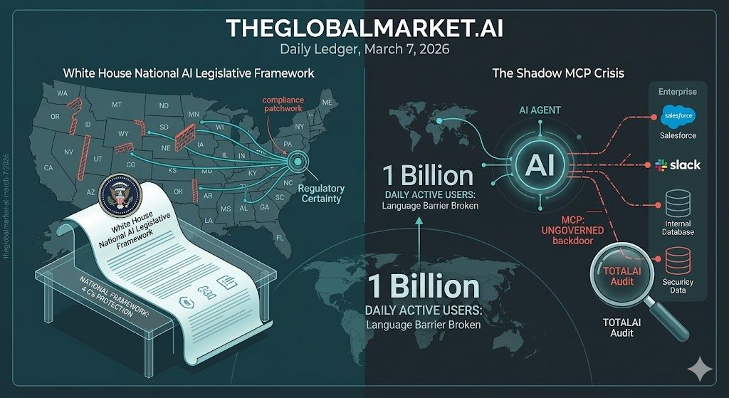 THEGLOBALMARKET.AI Daily Ledger - March 7, 2026