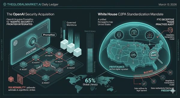 THEGLOBALMARKET.AI Daily Ledger - March 13, 2026