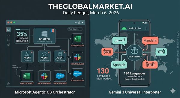 THEGLOBALMARKET.AI Daily Ledger - March 6, 2026