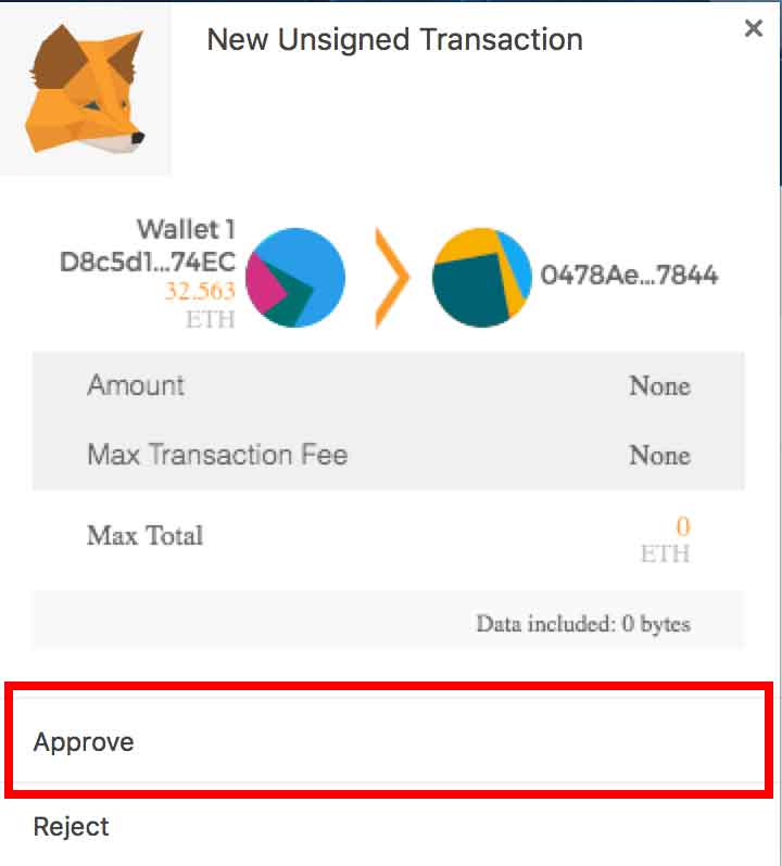 Make sure injected web3 is selected