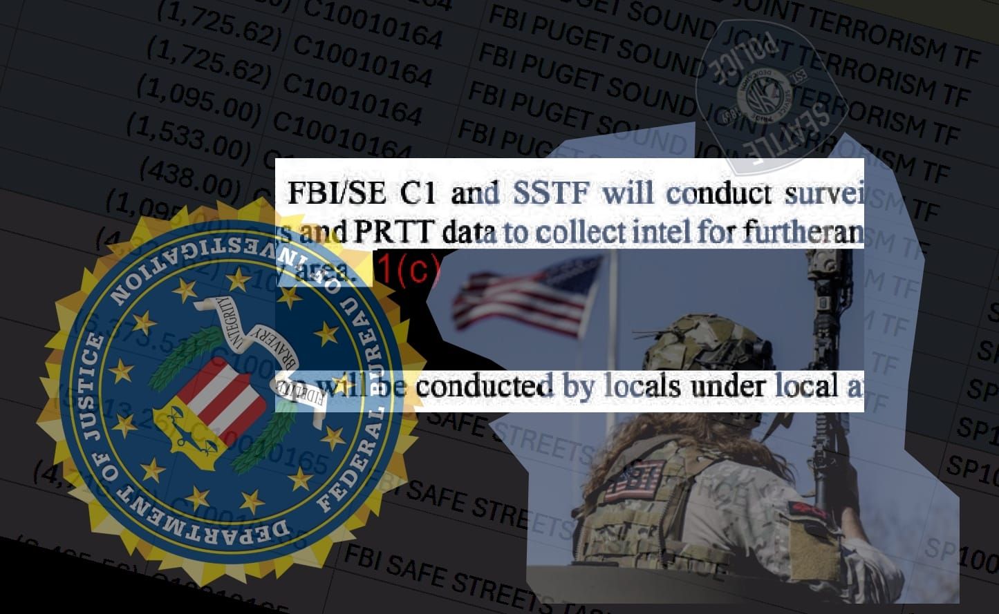 Cashing Kash Money: FBI Pays Seattle PD $333,395 For Task Force Overtime
