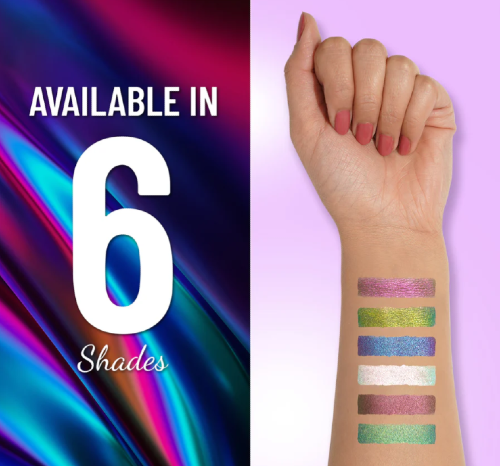 Shade Range Of Swiss Beauty Holographic Eyeliner