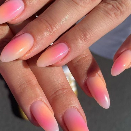 Aura Ombre Summer Nails