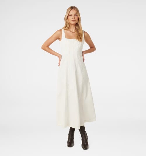 Forever New Fit and Flare Midi Dress