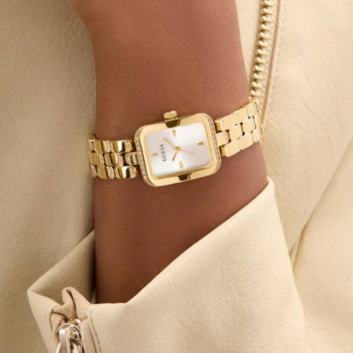 GUESS Gold-Tone Bracelet Watch For Women