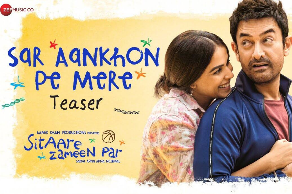New Song Release: "Sar Aankhon Pe Mere" from Sitaare Zameen Par