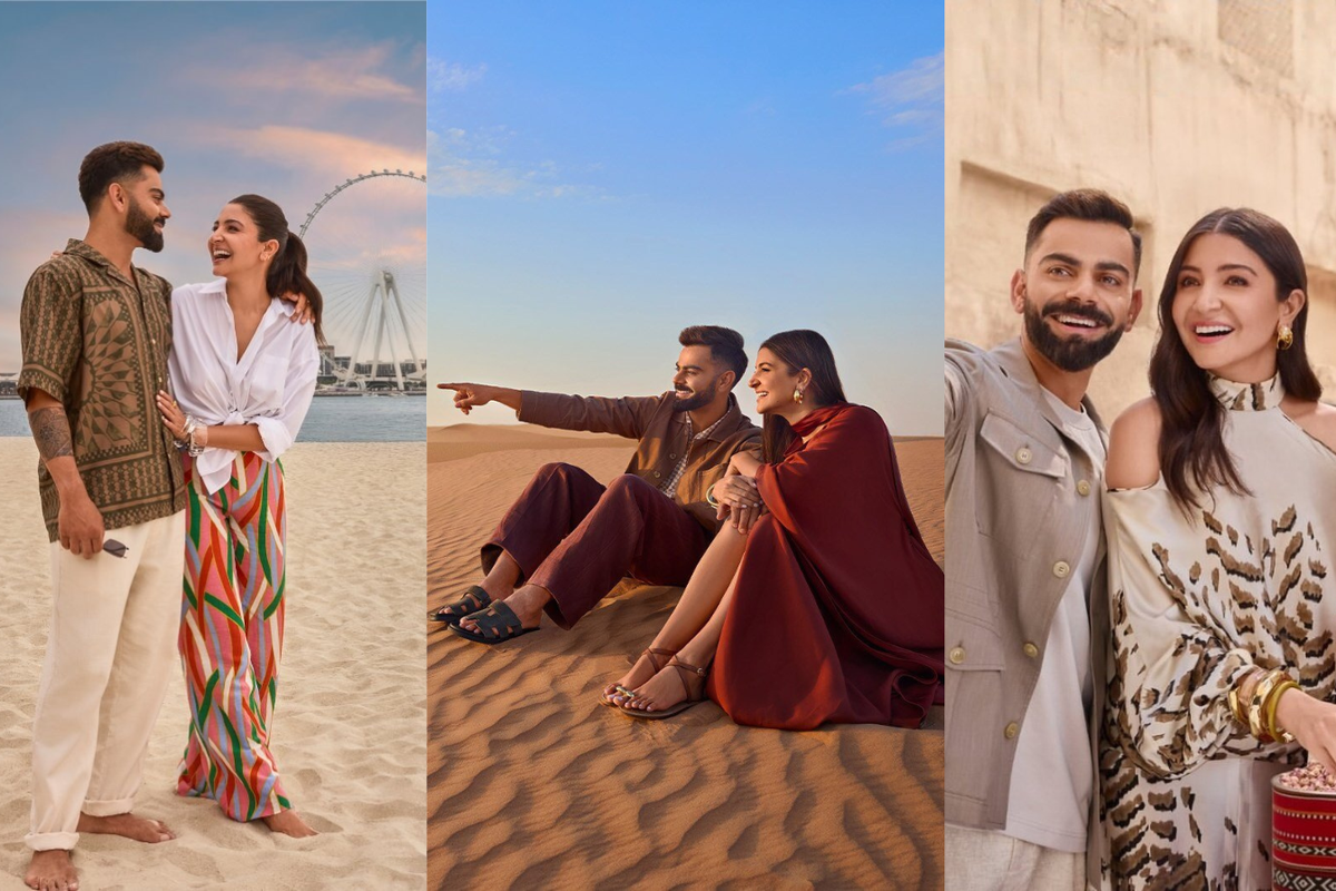 Virat Kohli and Anushka Sharma Sparkle in New Dubai Tourism Campaign Amid Relocation Rumours