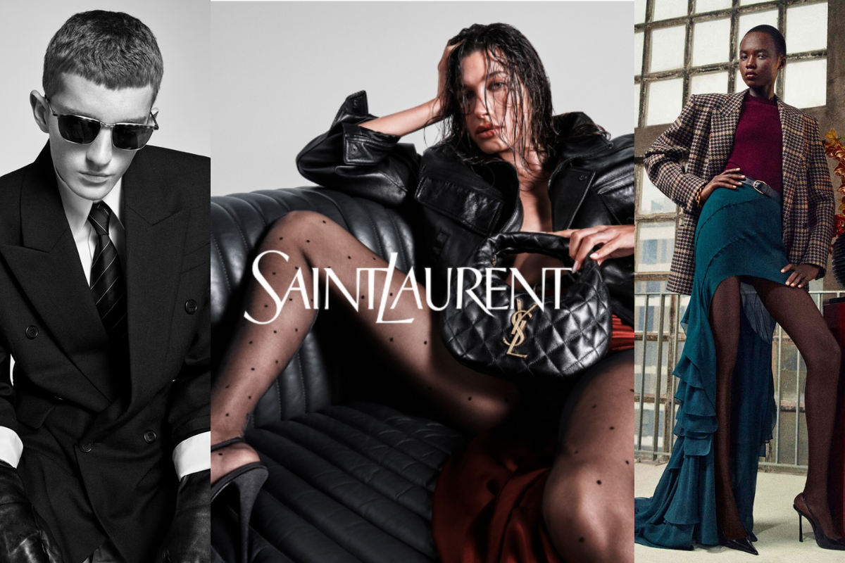 Saint Laurent Fall 2025 Campaign, Photo: Courtesy Of Saint Laurent