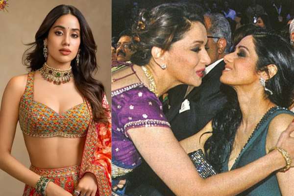 Janhvi Kapoor Sparks Online Buzz After Liking Controversial Post Comparing Madhuri Dixit and Sridevi