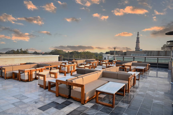 Rooftop Cafes in Delhi