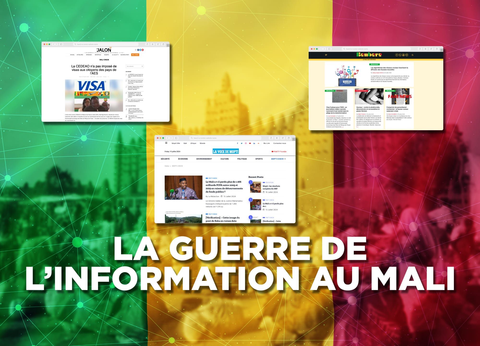 Le Mali en marche de bataille contre les fake news