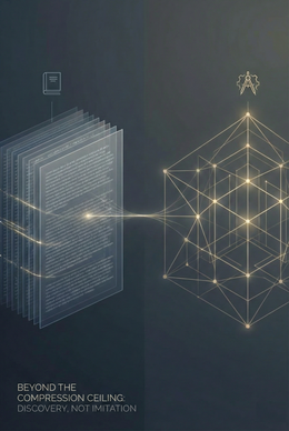 Beyond the Compression Ceiling: Discovery over Imitation
