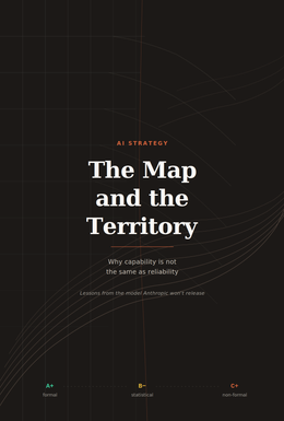 The Map and the Territory: Why Capability Is Not the Same as Reliability