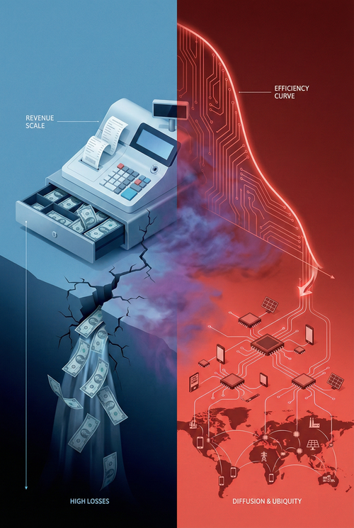The Efficiency Trap: China Won The Cost Curve, The US Owns The Cash Register