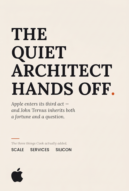 The Quiet Architect Hands Off
