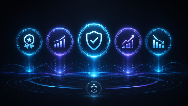 Five glowing business outcome signals outweigh a small stopwatch metric.