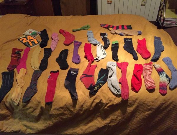 Los calcetines de Monedero