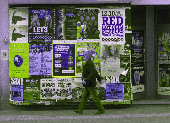 O tamanho da fonte e a hierarquia nos pôsteres dos festivais de música