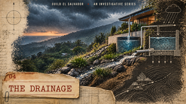 What happens when thousands of litres of rainwater start gushing down a mountainside?