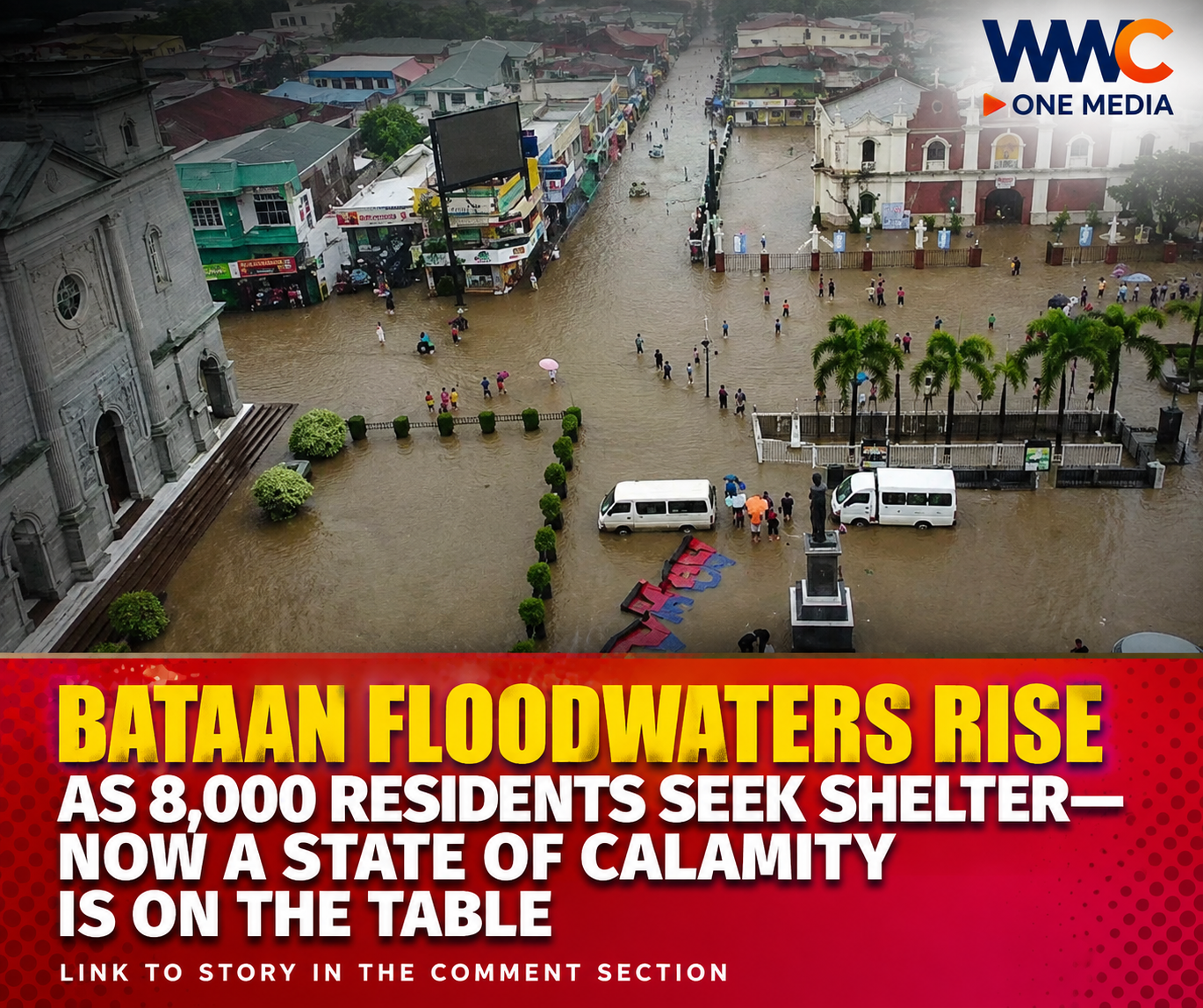 Bataan Floodwaters Rise as 8,000 Residents Seek Shelter—Now a State of Calamity Is on the Table