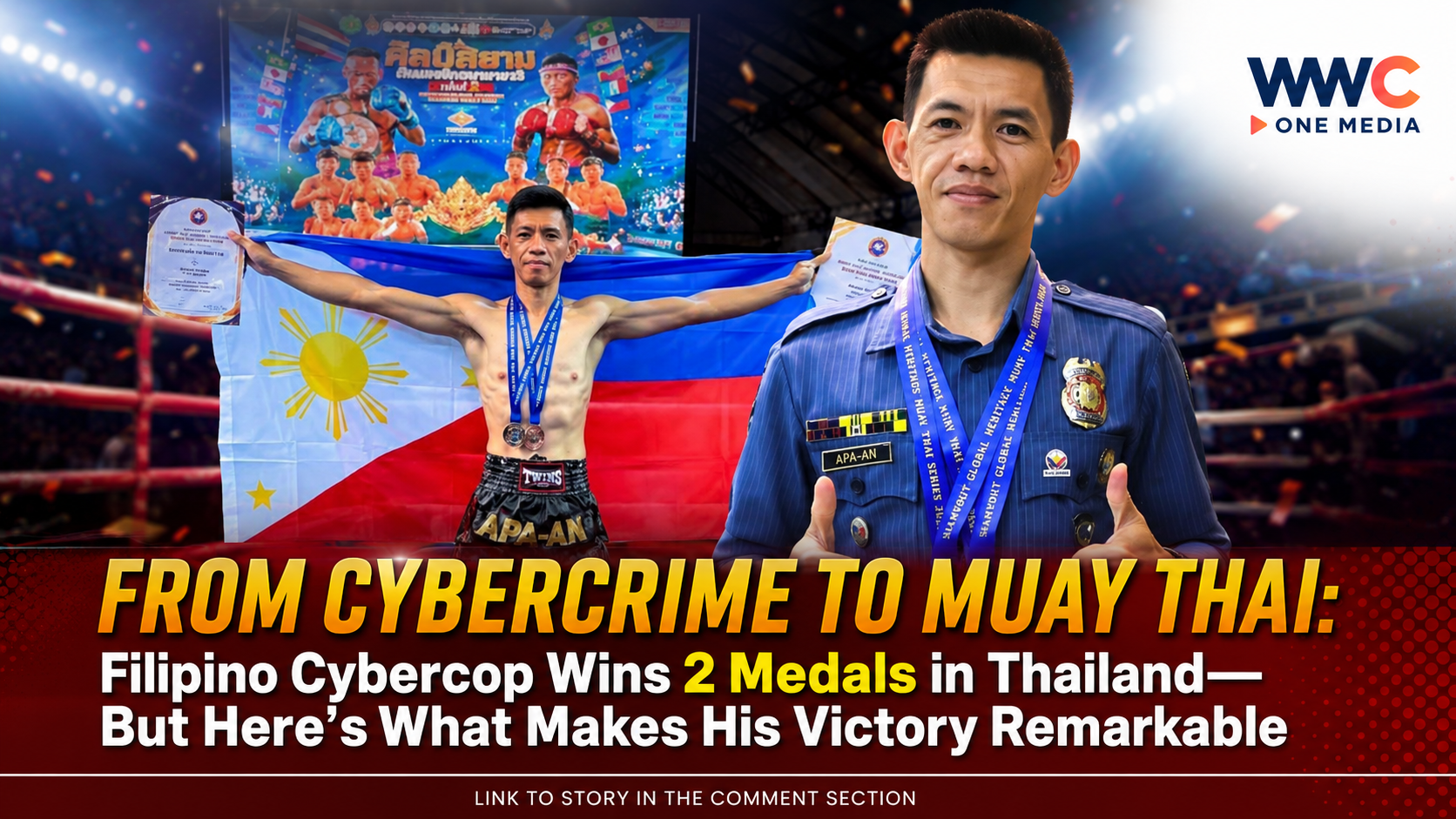 FROM CYBERCRIME TO MUAY THAI: Filipino Cybercop Wins 2 Medals in Thailand—But Here’s What Makes His Victory Remarkable