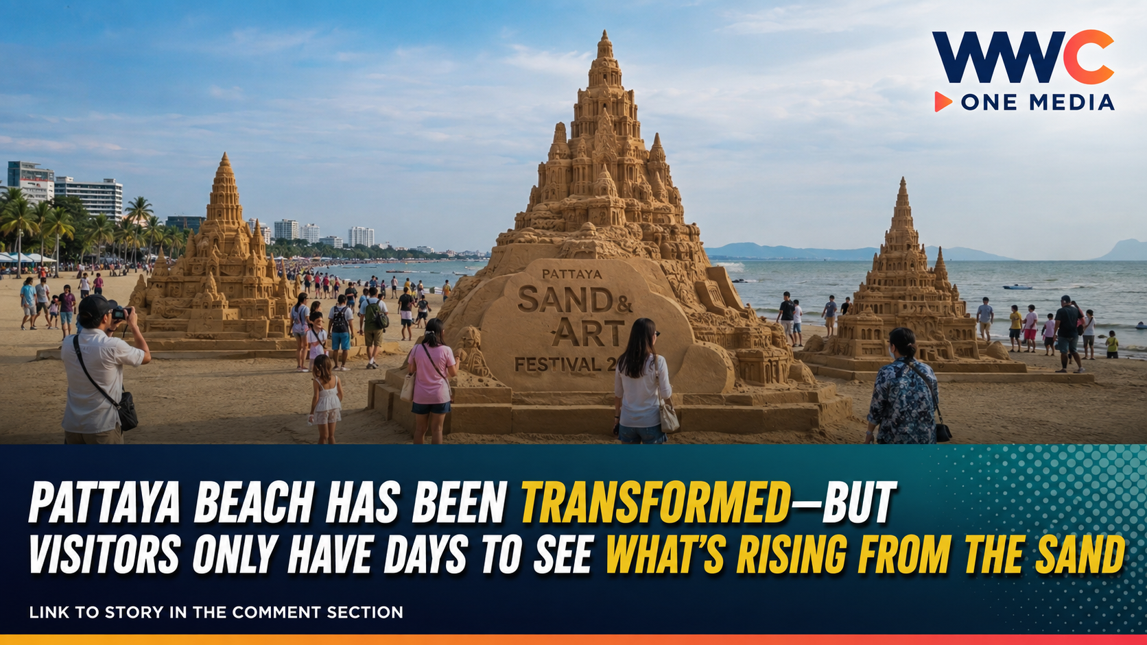 Pattaya Beach Has Been Transformed—But Visitors Only Have Days to See What’s Rising From the Sand