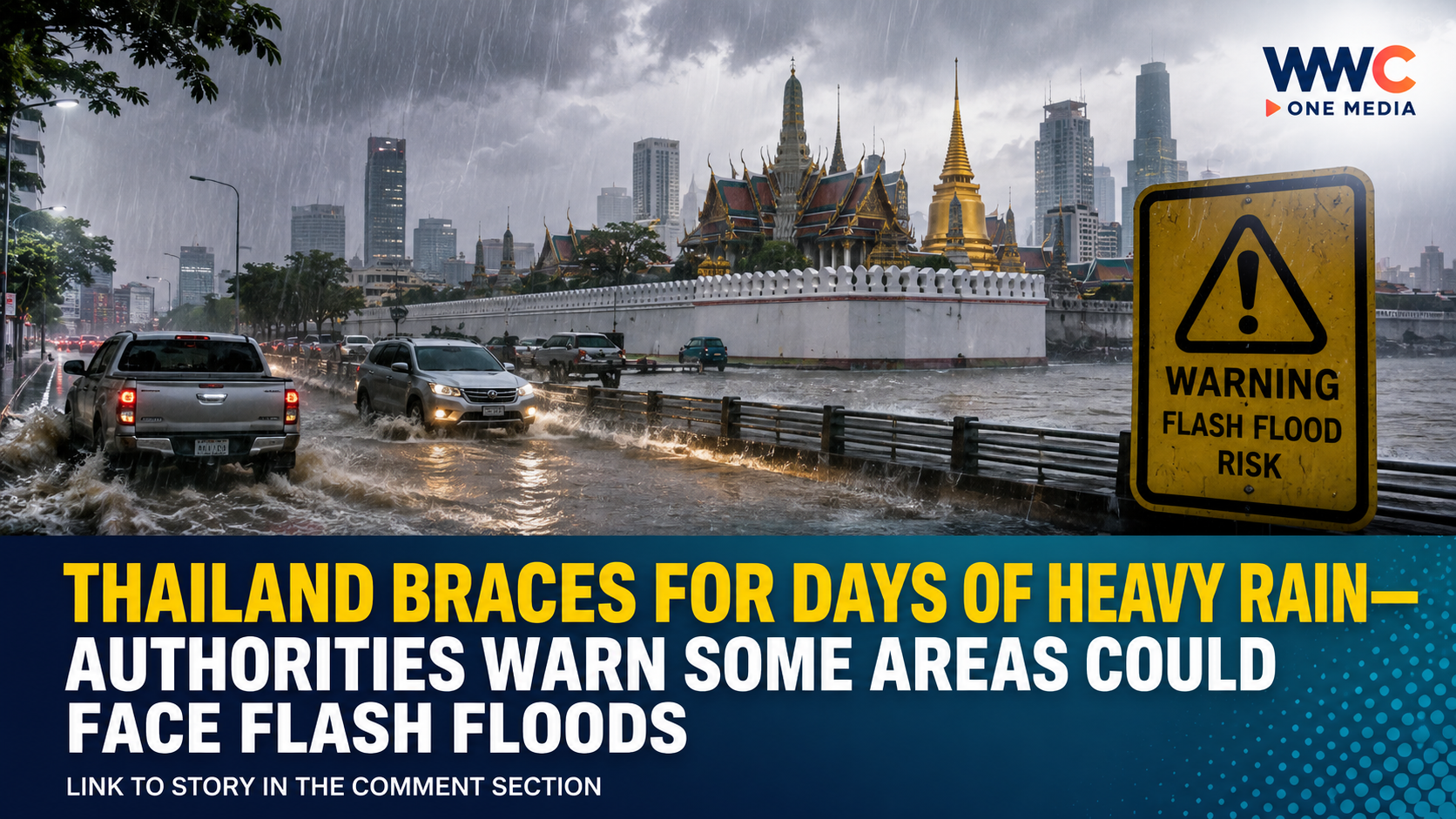 Thailand Braces for Days of Heavy Rain—Authorities Warn Some Areas Could Face Flash Floods