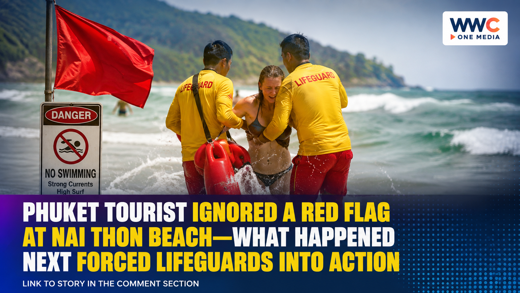 Phuket Tourist Ignored a Red Flag at Nai Thon Beach—What Happened Next Forced Lifeguards Into Action