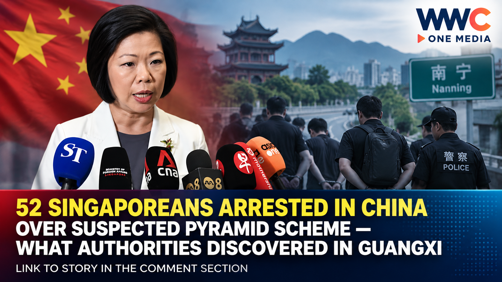 52 Singaporeans Arrested in China Over Suspected Pyramid Scheme — What Authorities Discovered in Guangxi