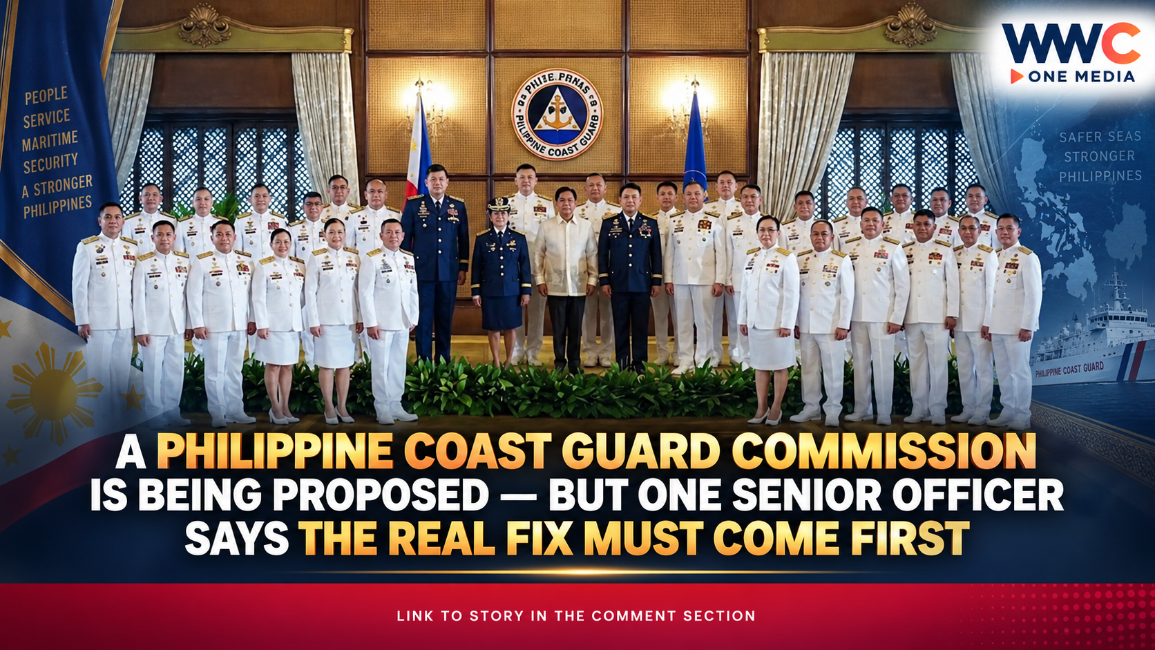 A Philippine Coast Guard Commission Is Being Proposed — But One Senior Officer Says the Real Fix Must Come First
