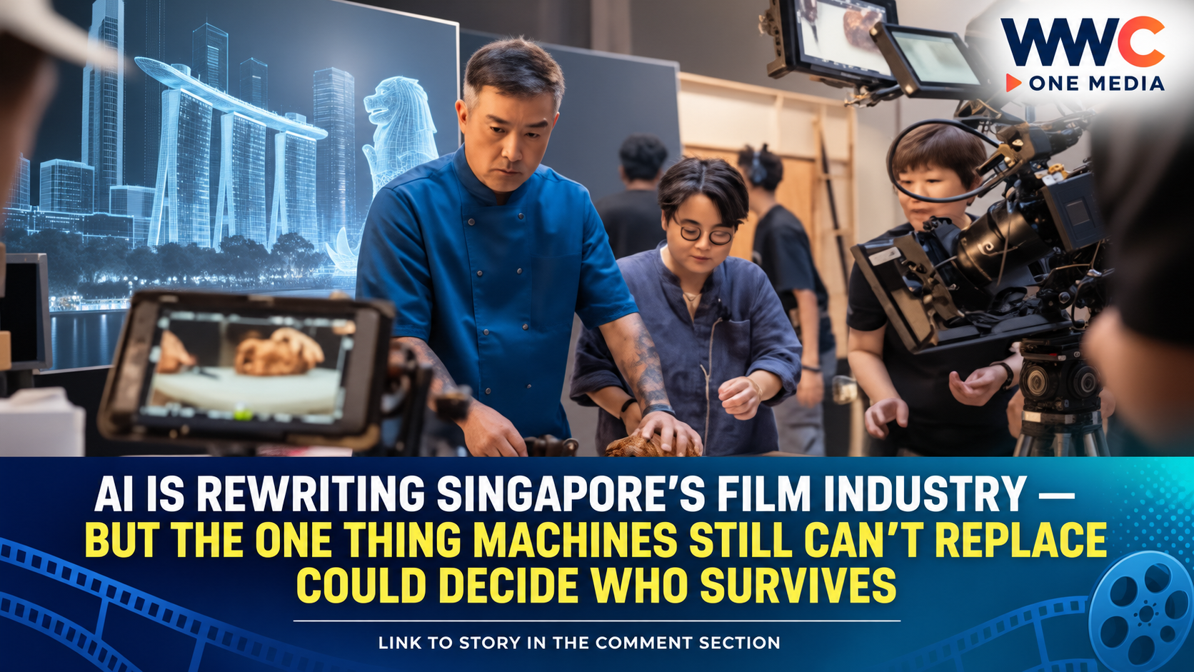 AI Is Rewriting Singapore’s Film Industry — But the One Thing Machines Still Can’t Replace Could Decide Who Survives