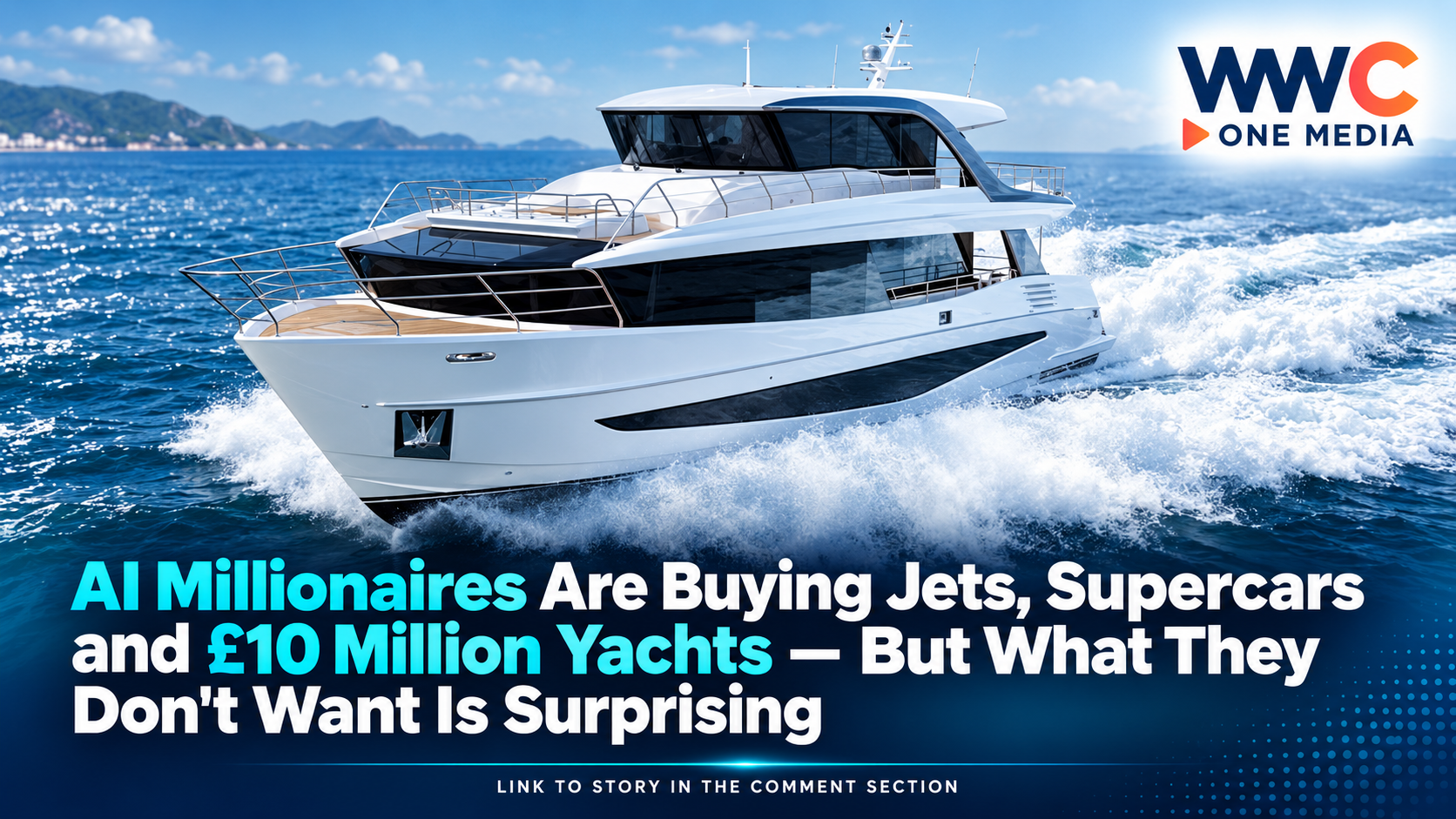 AI Millionaires Are Buying Jets, Supercars and £10 Million Yachts — But What They Don't Want Is Surprising