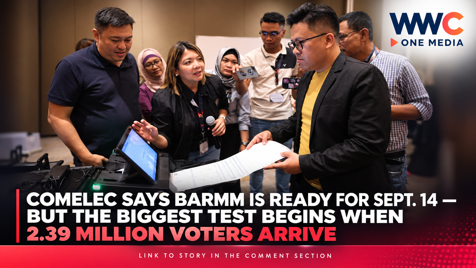 COMELEC Says BARMM Is Ready for Sept. 14 — But the Biggest Test Begins When 2.39 Million Voters Arrive