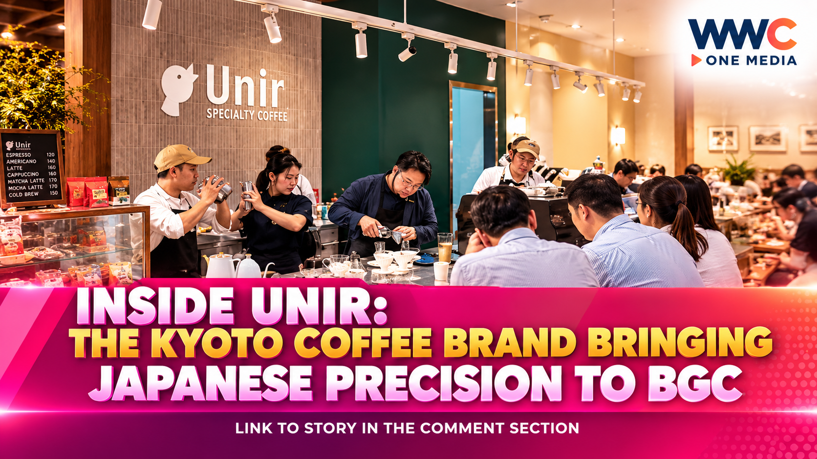 Inside Unir: The Kyoto Coffee Brand Bringing Japanese Precision to BGC
