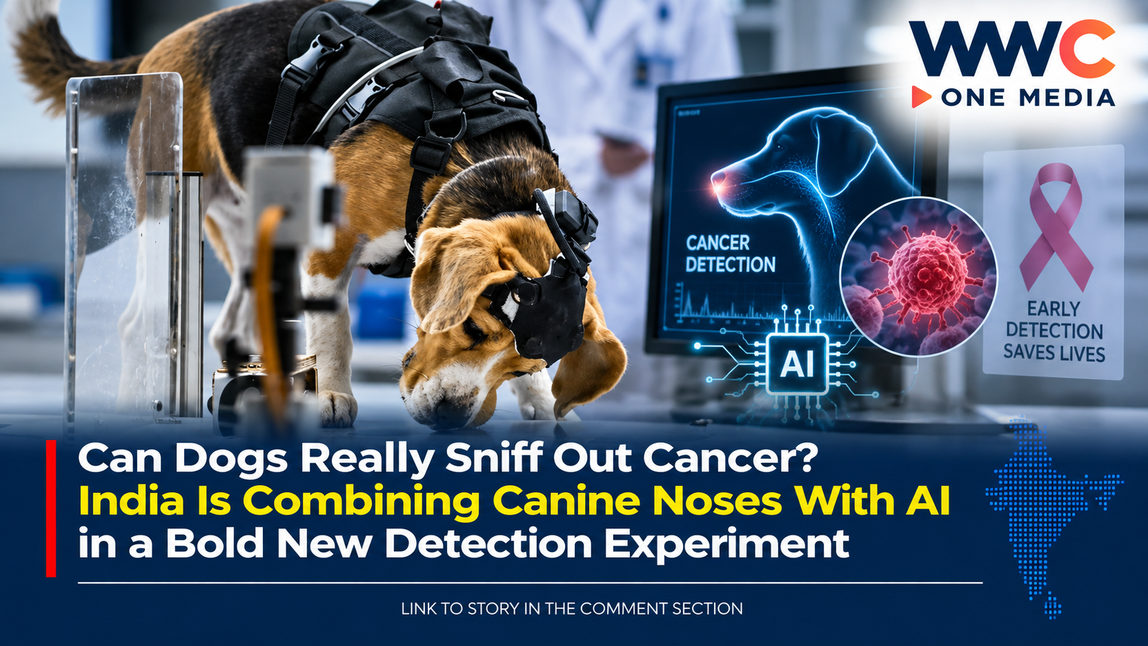 Can Dogs Really Sniff Out Cancer? India Is Combining Canine Noses With AI in a Bold New Detection Experiment