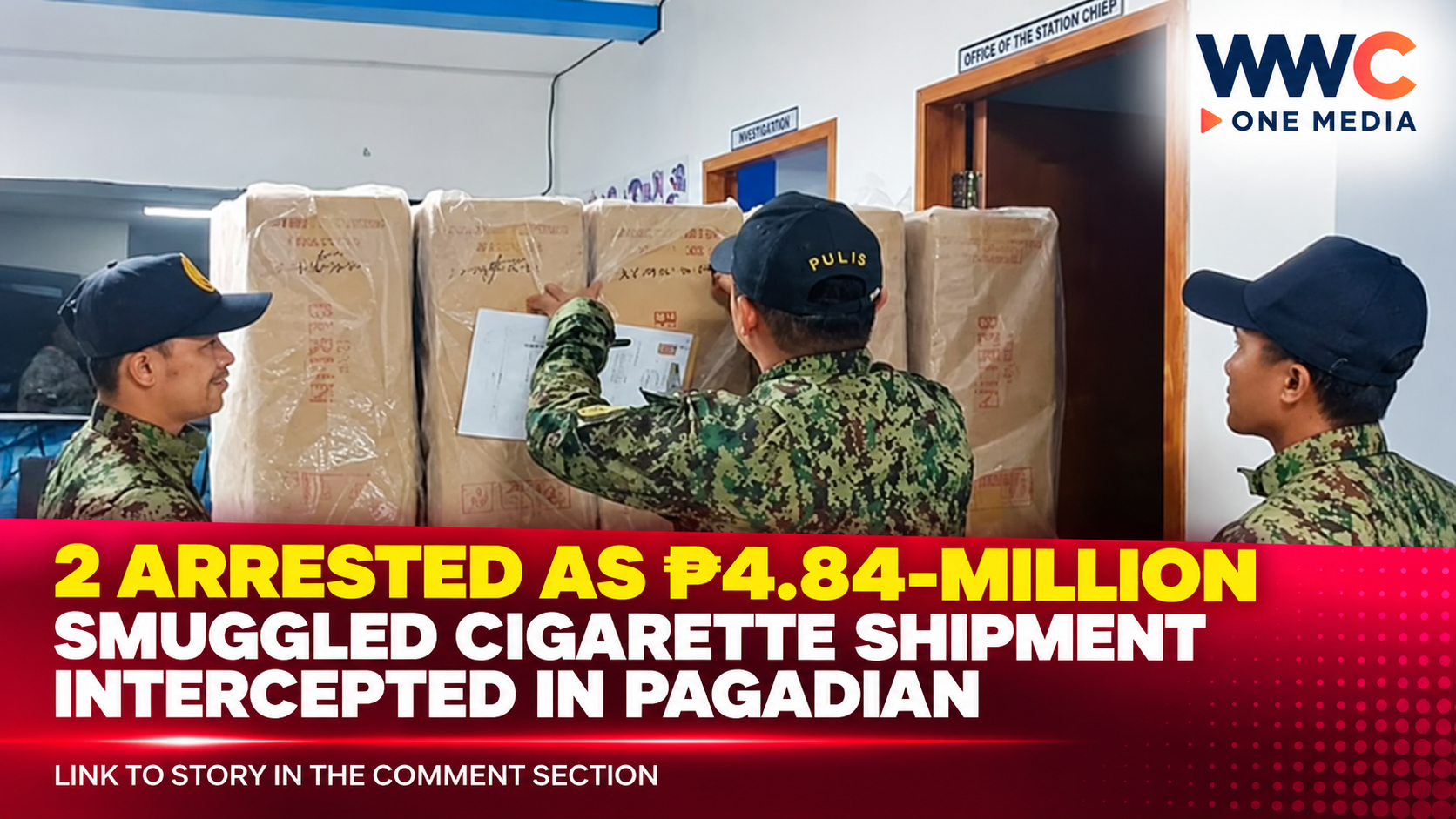 2 Arrested as ₱4.84-Million Smuggled Cigarette Shipment Intercepted in Pagadian