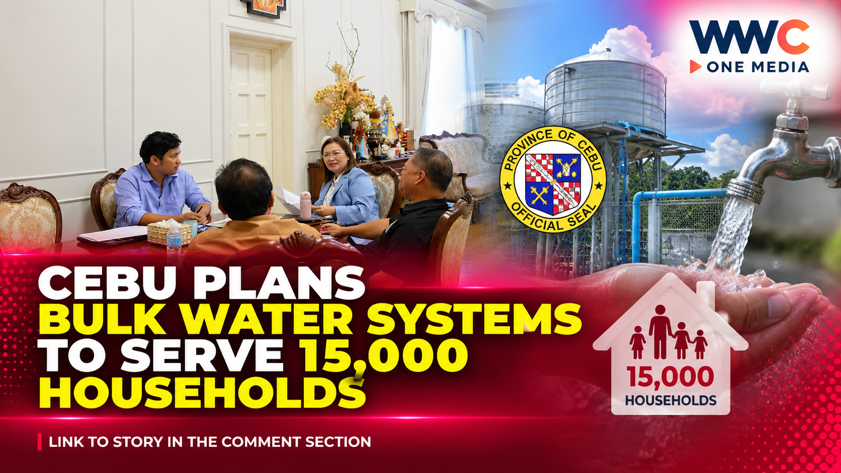 Cebu Plans Bulk Water Systems to Serve 15,000 Households