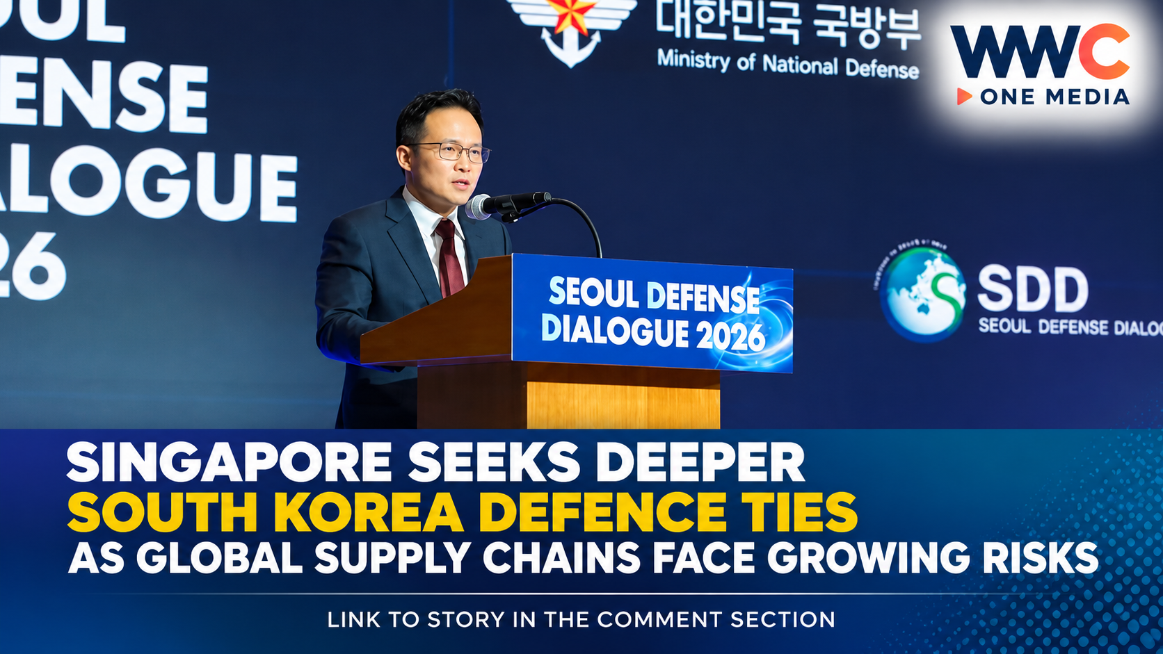 Singapore Seeks Deeper South Korea Defence Ties as Global Supply Chains Face Growing Risks