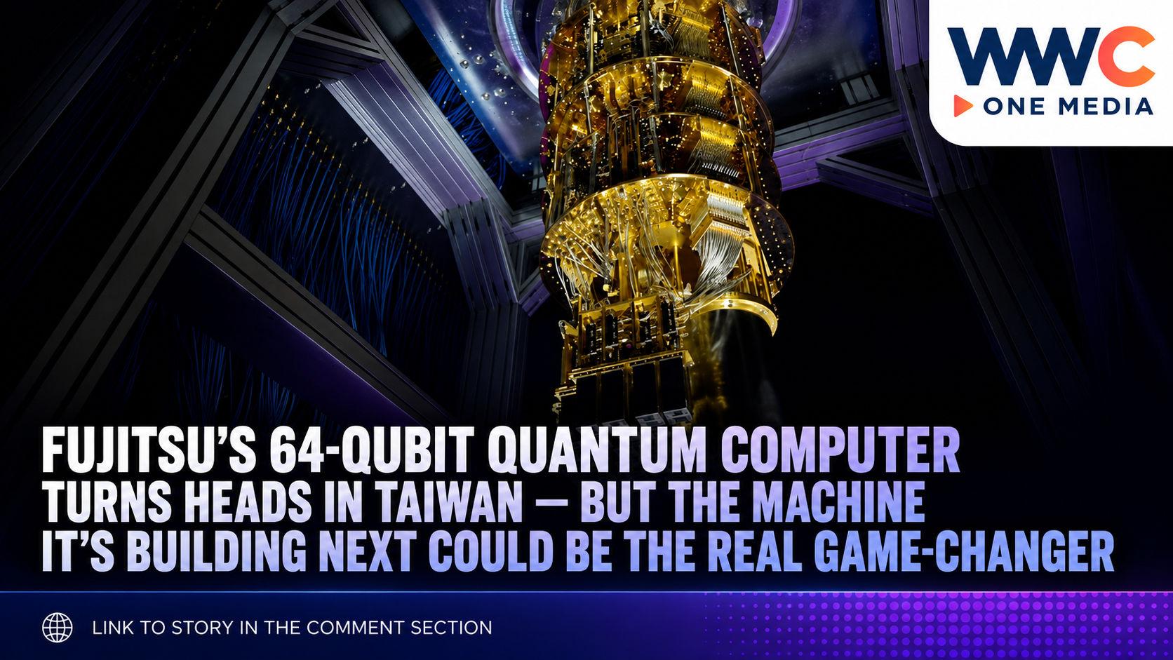 Fujitsu’s 64-Qubit Quantum Computer Turns Heads in Taiwan — But the Machine It’s Building Next Could Be the Real Game-Changer