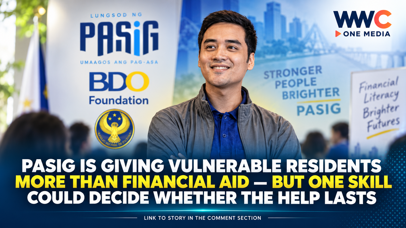 Pasig Is Giving Vulnerable Residents More Than Financial Aid — But One Skill Could Decide Whether the Help Lasts