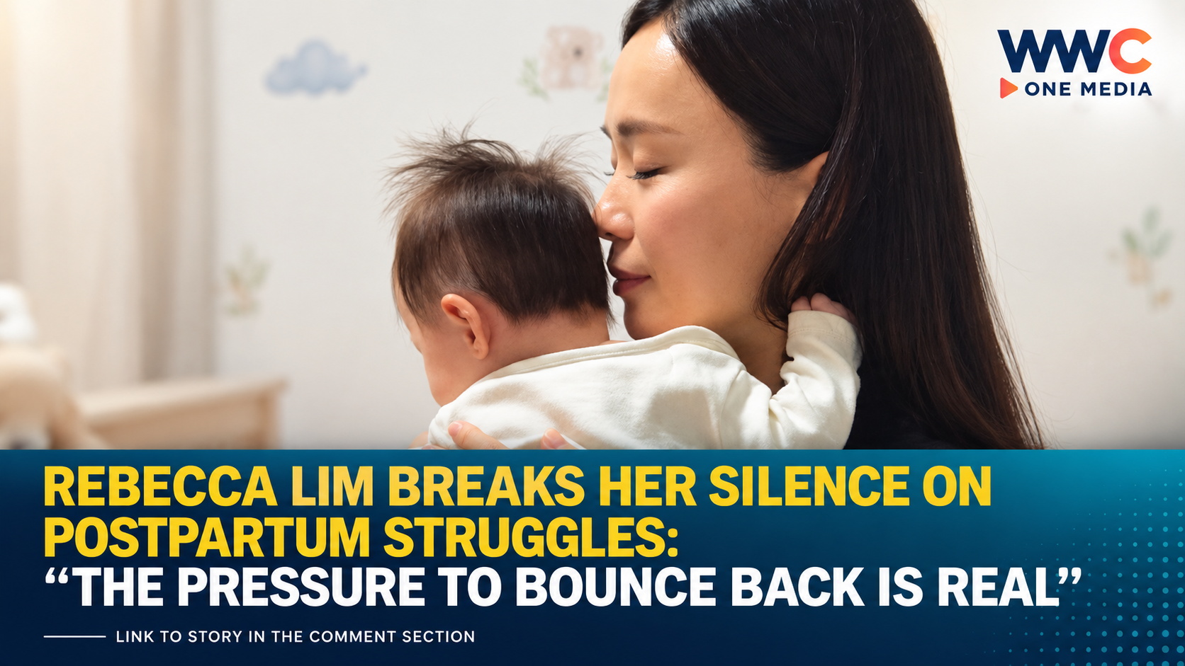 Rebecca Lim Breaks Her Silence on Postpartum Struggles: “The Pressure to Bounce Back Is Real”